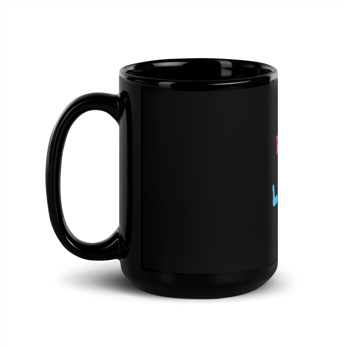 Black Glossy Mug